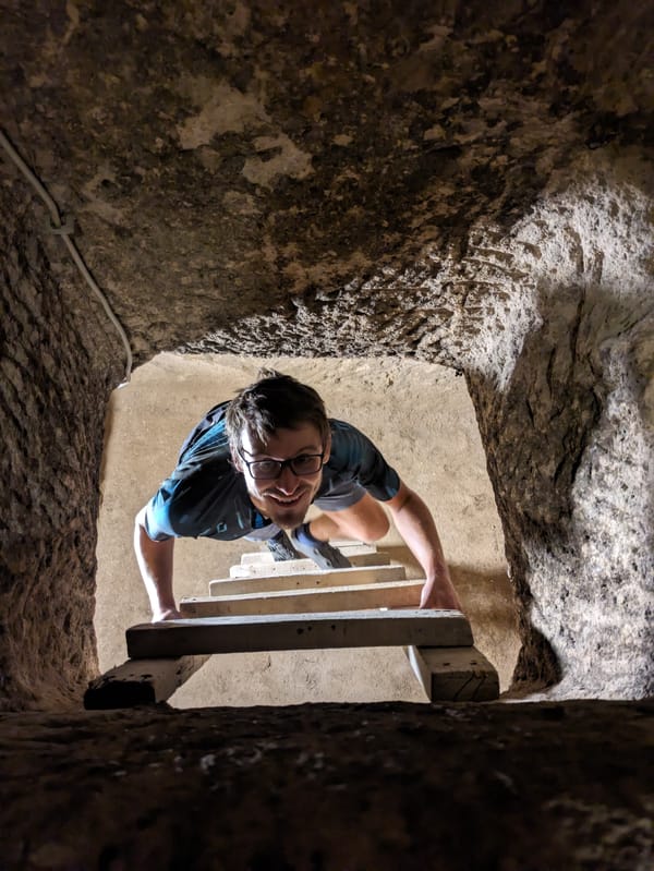 Day 23 - Caves, caves and more caves!